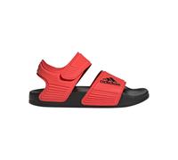 adidas Sandale Adilette (Klettverschluss) rot/schwarz Kinder, Größe Euro (US) 32 (13)