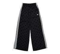 adidas Satin Polka Dots Wide Leg Pant Schwarz in Größe XS