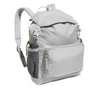 adidas Saturday Sport Fashion Kompakter Rucksack in kleiner Größe, Grau zwei/halbgrüner Funken, One Size, Saturday Sport Fashion Kompakter Rucksack in kleiner Größe