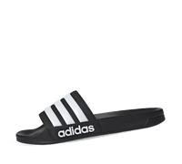adidas Unisex Adilette Shower Slides, Core Black / Cloud White, 48.5 EU
