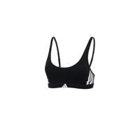 adidas Scoop Bralette - Sport Active Essentials Cotton 3 Stripes - Bequeme Unterwäsche