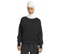 Sweatshirt ADIDAS SPORTSWEAR "W CO FT SWT", Damen, Gr. M, schwarz (schwarz, schwarz), Obermaterial: 68% Baumwolle, 32% Polyester, Sweatshirts (77536502-M) schwarz, schwarz