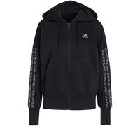 adidas Seasonal Essentials Animalprint 3-Streifen Kapuzenjacke Damen KS8002 - black/multicolor/grey four L