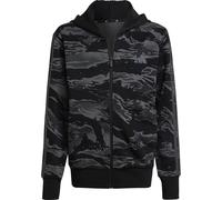 Adidas Seasonal Essentials Camo Kinder Kapuzensweater, schwarz 164
