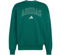 adidas Seasonal Essentials Collegiate Fleece Sweatshirt Herren KG0508 - collegiate green/halo green XXL