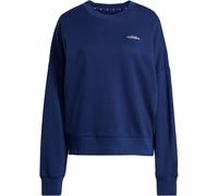 Adidas Sweatshirt Seasonal Essentials Colorpop, mit aufgestickter Grafik, Dunkelblau/Weiß, XS
