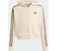 ADIDAS SEASONALS ANIMAL FULL ZIP HOODIE (UB780) 116 Crystal Linen / Multicolor / Dark Brown