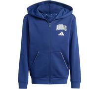 adidas Seasonals Collegiate Typography Sweatjacke Kinder KD4394 - dark blue/off white 140