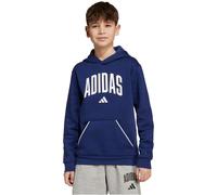 Seasonals Essentials Collegiate Typography Kids Hoodie Dark Blue / White 164