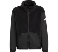 adidas Sherpa Outdoorjacke Kinder JL7400 - black/white 176