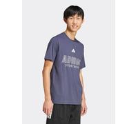 adidas House of Tiro Linear Graphic T-Shirt Herren JM0394 - shadow navy M