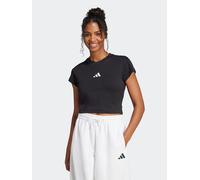 adidas Future Icons Small Logo Baby Damen T-Shirt schwarz/weiß - L
