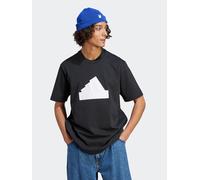 adidas Shirt in Schwarz - Größe L | Herren Plussize