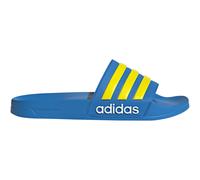 adidas Shower adilette Badelatschen Herren IH9026 - ray blue/yellow/cloud white 42