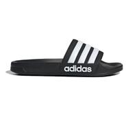adidas Shower Adilette Badelatschen Slides (black, EU Schuhgrößensystem, Erwachsene, Numerisch, M, 46)