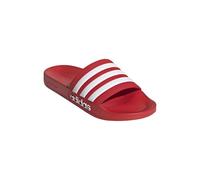adidas Shower Adilette Badelatschen Slides (red, EU Schuhgrößensystem, Erwachsene, Numerisch, M, 40.5)