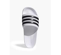 adidas Shower adilette Weiß, Damen, Größe: 36 2/36, Material: Synthetik/Textil
