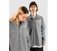 adidas Skateboarding Gonz Button Hemd aurivy / white Gr. S