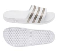 adidas Slipper Aqua Adilette 47 White/Silver