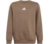 adidas Slogan Fleece Sweatshirt Jungen KX6158 - khaki six 176