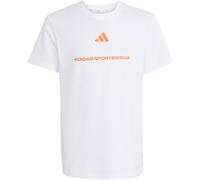 adidas Slogan Single Jersey T-Shirt Jungen KG5189 - white 140