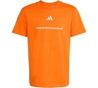 adidas Slogan Single Jersey T-Shirt Jungen KR0493 - orange 152