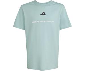 Adidas Slogan Single Jersey T-Shirt Kinder | grün | Kinder | 152 | KG5190 152