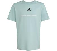 Adidas Slogan Single Jersey T-Shirt Kinder | grün | Kinder | 164 | KG5190 164