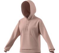 Kapuzensweatshirt ADIDAS SPORTSWEAR "ESSENTIALS SMALL LOGO FRENCH TERRY HOODIE", Damen, Gr. M, blush pink, weiß, Obermaterial: 70% Baumwolle, 30% Polyester, angesetztes Bündchen, Sweatshirts (12732818