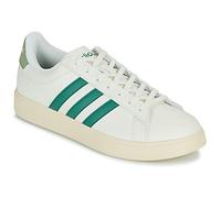 adidas - Grand Court 2.0 - Sneaker, Gr. 40.5 EU 40 2/3, beige (OffWhite/CollegiateGreen/TentGreen)