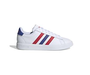 adidas Sneaker Grand Court 2.0 weiss/rot/blau Herren, Größe Euro (US) 42 2/3 (9)