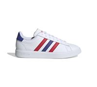 adidas Sneaker Grand Court 2.0 weiss/rot/blau Herren, Größe Euro (US) 44 (10)