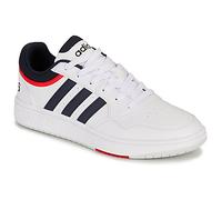 adidas Herren Hoops 3.0 Low Classic Vintage Shoes, Cloud White / Legend Ink / Vivid Red, 40 2/3 EU