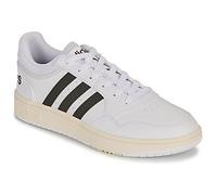adidas Turnschuhe Hoops 3.0 GY5434 Low weiß Stoff Schnürsenkel Größe 44 2/3 EU