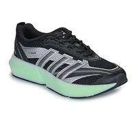 Sneaker ADIDAS SPORTSWEAR "LIGHTBLAZE GLOW E", Gr. 40, core schwarz, silber metallic, lime burst, Textil, Synthetik, sportlich, Schuhe (34324618-40) core schwarz, silber metallic, lime burst