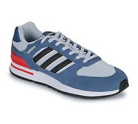Sneaker ADIDAS SPORTSWEAR "RUN 80S", Gr. 40, halblu, cschwarz, purrub, Leder, Synthetik, Textil, sportlich, Schuhe (94136124-40) halblu, cschwarz, purrub