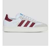 Sneaker ADIDAS ORIGINALS "SAMBA XLG", Damen, Gr. 38, weiß (cloud weiß, shadow rot, sanftes weiß), Leder, Schuhe Sneaker, mit erhöhter Sohle und gepolsterter Zunge (39181311-38) cloud weiß, shadow rot,