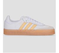 Sneaker ADIDAS ORIGINALS "SAMBAE", Damen, Gr. 41, gelb (cloud weiß, orange tint, semi ice tangerine), Leder, Schuhe Sneaker (97060802-41) cloud weiß, orange tint, semi ice tangerine