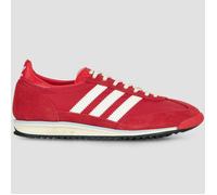 Sneaker ADIDAS ORIGINALS "SL 72 OG W", Damen, Gr. 36, rot (better scarlet, cream weiß, halo blau), Leder, Textil, Schuhe Sneaker (76498847-36) better scarlet, cream weiß, halo blau
