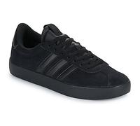 Sneaker ADIDAS SPORTSWEAR "VL COURT 3.0", Herren, Gr. 42,5, schwarz (core schwarz, core schwarz, core schwarz), Leder, Synthetik, Schuhe Sneaker, inspiriert vom Design des adidas samba, Topseller (449