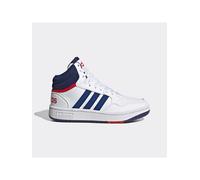 adidas Unisex Kinder Hoops Mid Shoes Schuhe, Cloud White/Victory Blue/Scarlet