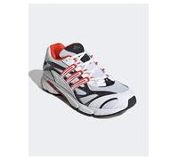 Sneaker ADIDAS ORIGINALS "TEMPER RUN 2.0", Damen, Gr. 45, bunt (cloud weiß, preloved rot, core schwarz), Synthetik, Textil, Schuhe Sneaker (21164759-45) cloud weiß, preloved rot, core schwarz
