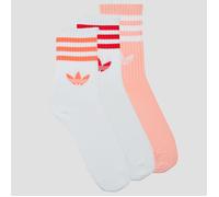 adidas Socken 3-Stripes Crew Socks 3 Pairs in Weiss L