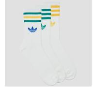adidas Socken 3-Stripes Crew Socks 3 Pairs in Weiss S