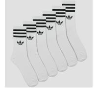 adidas Socken 3-Stripes Crew Socks 6 Pairs in Weiss L