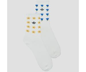 adidas Socken adidas Originals x Liberty London Crew Socks 2 Pairs in Weiss M