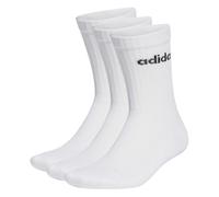 adidas C LIN Crew 3Pack Socken Damen|Herren weiß 46