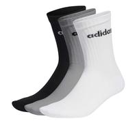 adidas Socken C LIN Crew Socks IC1302 37-39 Medium Grey Heather/White/Black