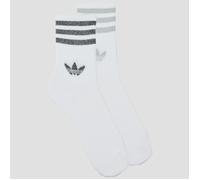 adidas Socken Mid-Cut Glitter Crew Socks 2 Pairs in Weiss S