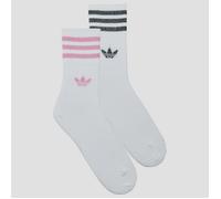 adidas Socken Mid-Cut Glitter Crew Socks 2 Pairs in Weiss S